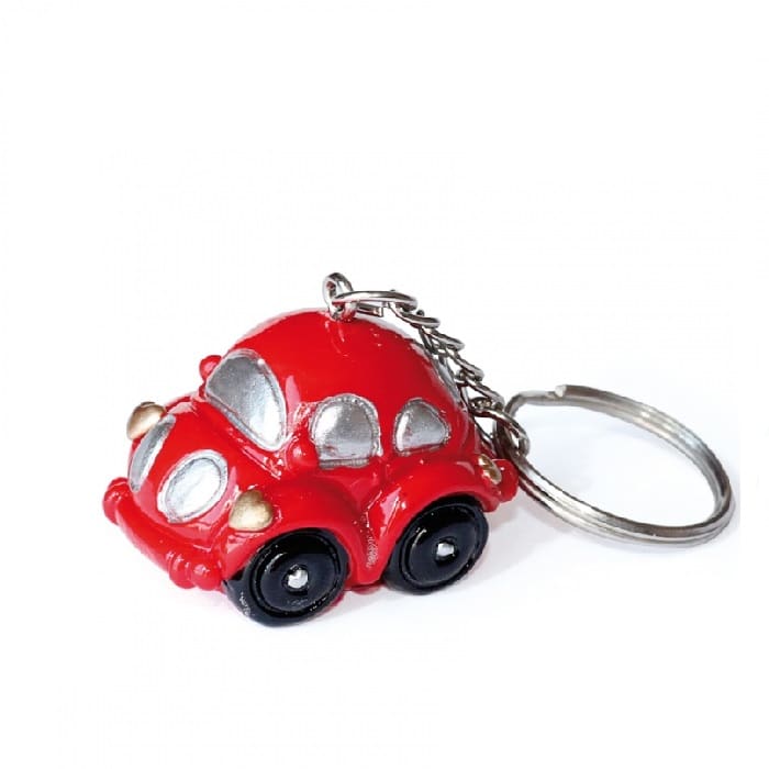 Porte-clés voiture rouge - Dragées Eden
